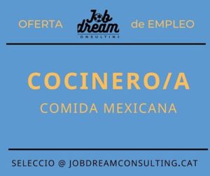 oferta cocinero - Job dream